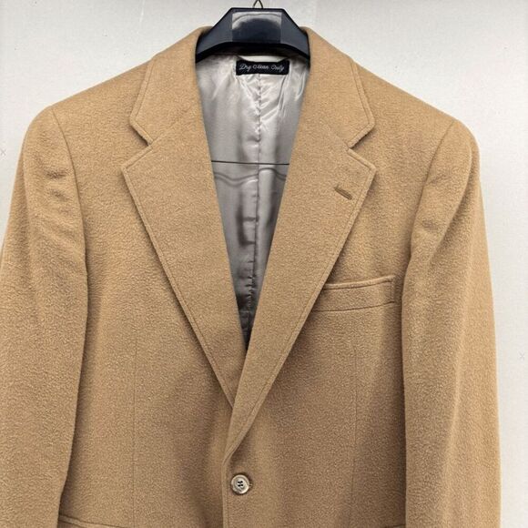 Vintage Southwick Camel Hair Blazer 42R Union Made In USA Dry Cleaned READ - Picture 2 of 9